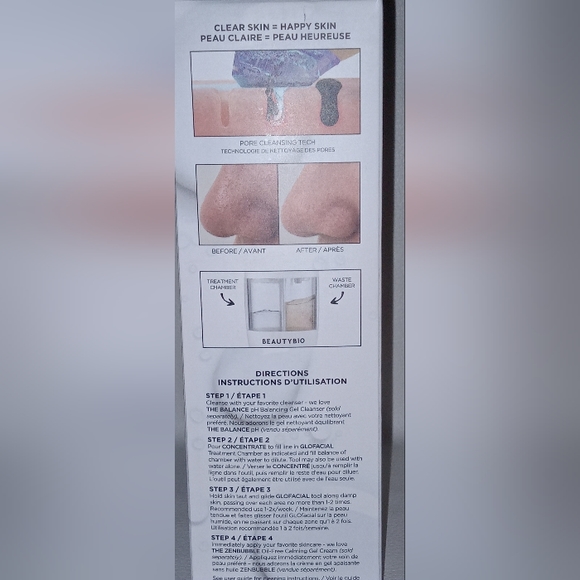 (Beauty Bio) EXTRACT.INFUSE.CLARIFY. Glofacial Hydro-Infusion Pore Cleaning Tool - Picture 5 of 6